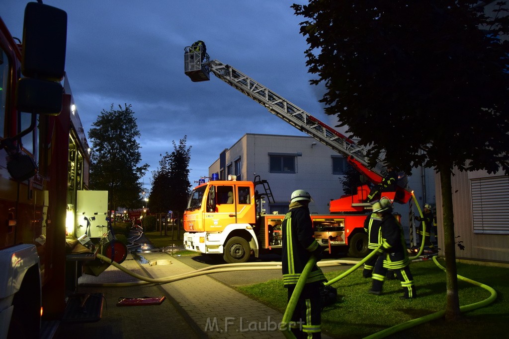 Grossbrand Halle Troisdorf Kriegsdorf Junkersring P393.JPG - Miklos Laubert